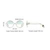 Gucci Fashion Round Frame Alloy Sunglasses Women sunglasses GG0253S-004