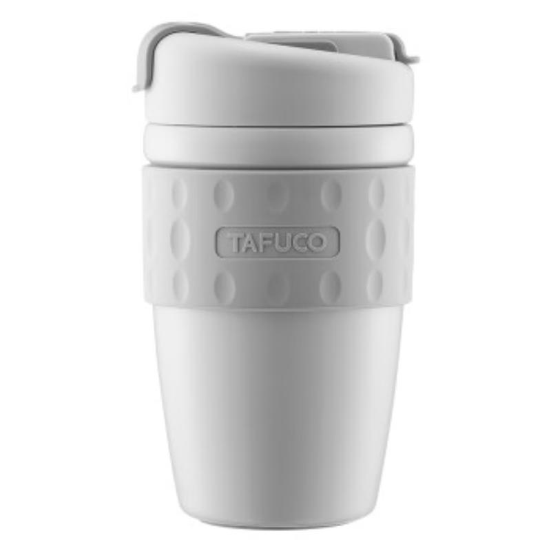 TAFUCO Dual-Drink Ceramic Lined Travel Coffee Mug
