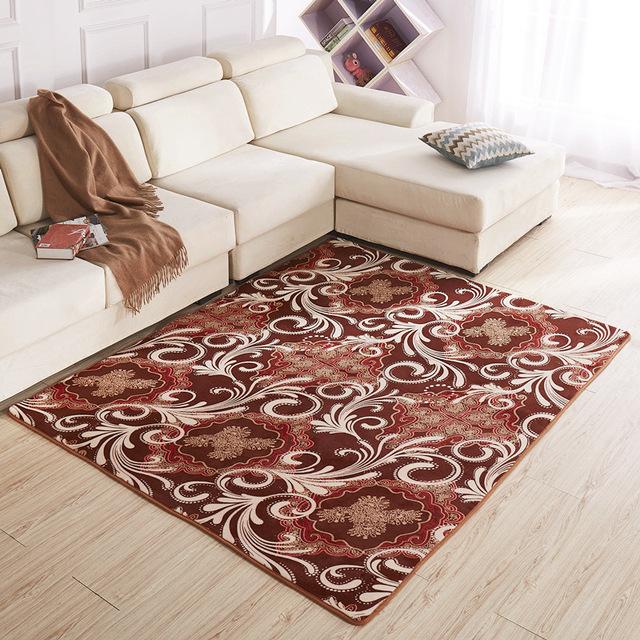 Soft Coral Carpet Solid Color Thickened Floor Mat Washable Children 'S Crawling Blanket Tatami Mat