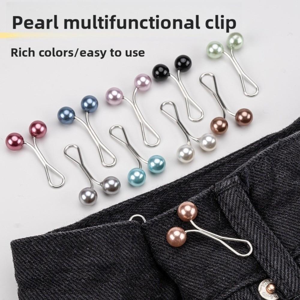 Fixed Straps Scarf Pin Anti Slip Waist Fastening Pins Clothing Fixing Pins  Dress Decoration