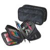 LIHIT LAB Pen Book Black Overseas Model Case, Type, Triple, Camouflage, A7556-134