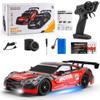 1:14 Scale RC High-Speed Drift GTR Sports Car - 4WD, Lights, Remote Controlled Racing Toy for Boys