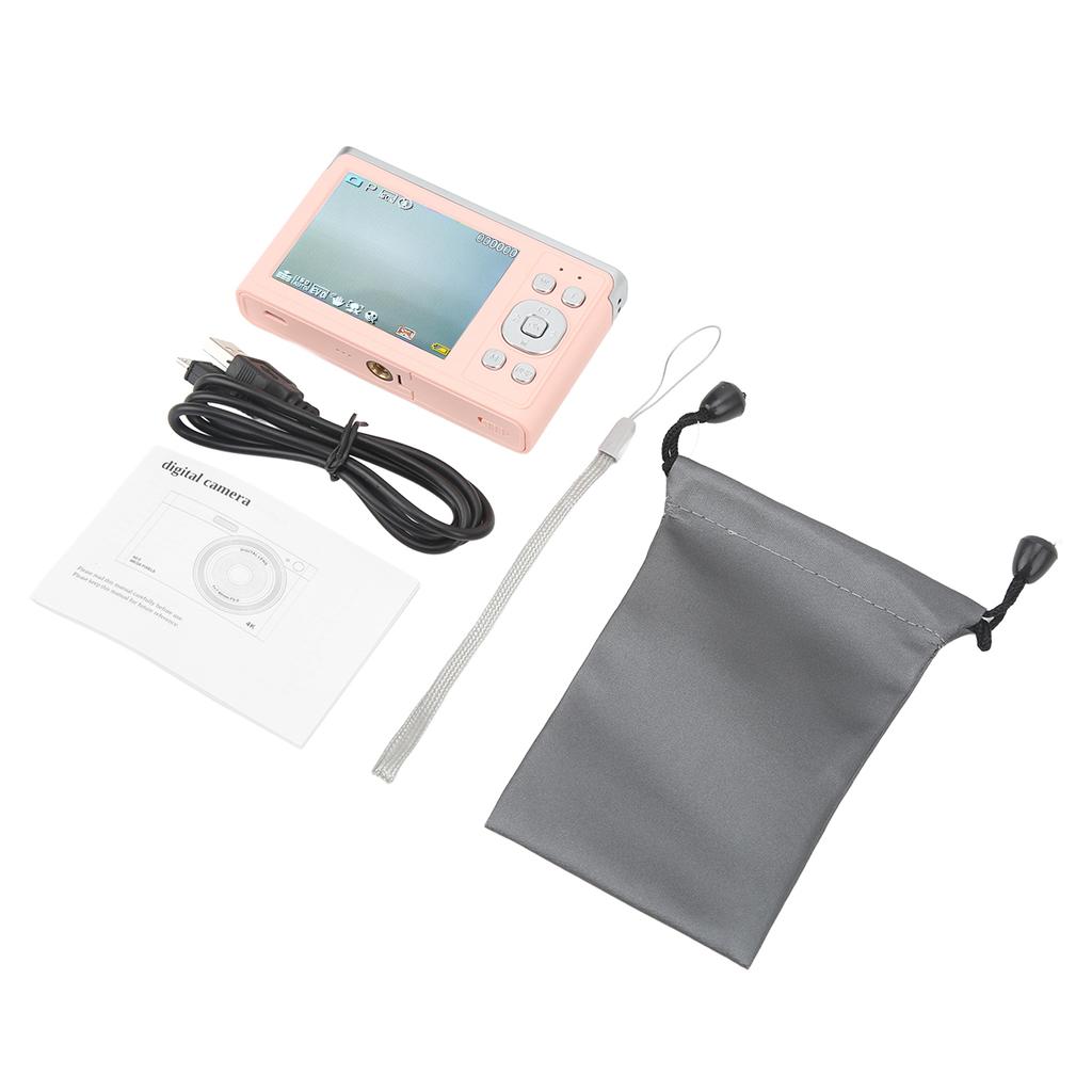 4K Digital Camera 2.88in IPS HD Mirrorless Camera AF Autofocus 16X Zoom 50MP Camera for Macro