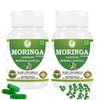 Morsan Nutraveda Moringa (Moringa Oleifera, Sahijan) | 60 X 500 Mg Veg Capsules | Enhances Energy Levels, Supports Immune Strength (Pack of 2)