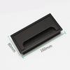 Aluminum Alloy Cable Entry Box with Brush Strip - Desktop Wire Management Cover