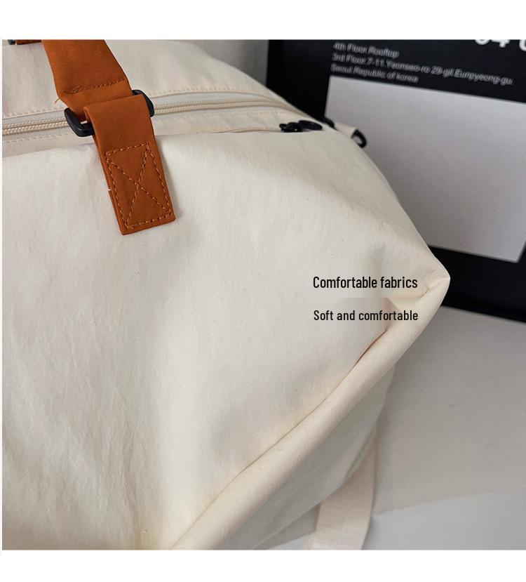 Cross-border Large Capacity Travel Bag with Shoe Compartment and Dry-Wet Separation for Yoga and Sports