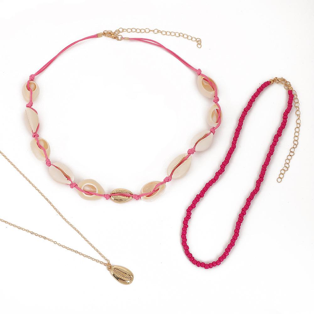 

Новое богемное многослойное ожерелье из ракушек