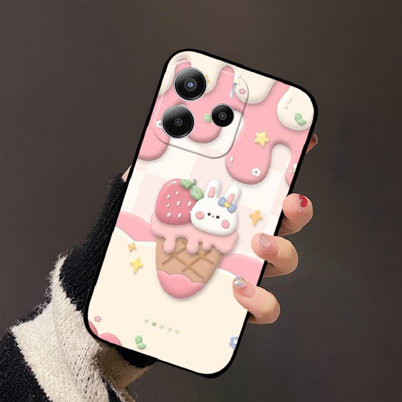Case For Redmi Note 14 4G 5G Phone Cover Shockproof Silicone Soft TPU Bumper Fundas For Xiaomi Redmi Note 14 Color Painted Coque