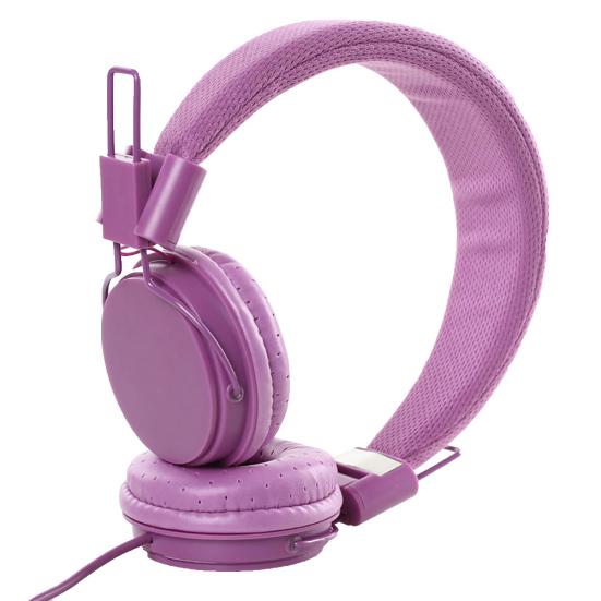 3.5mm Wired Universal Stretchable Folding Over-Ear Headphone Stereo Headset