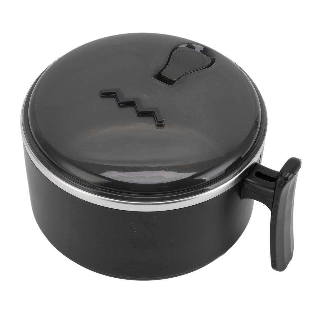 Insulated Bowl 304 Stainless Steel with Lids Stand Design Hollow Double Layer Heat Insulation Ramen Mug for Kitchen