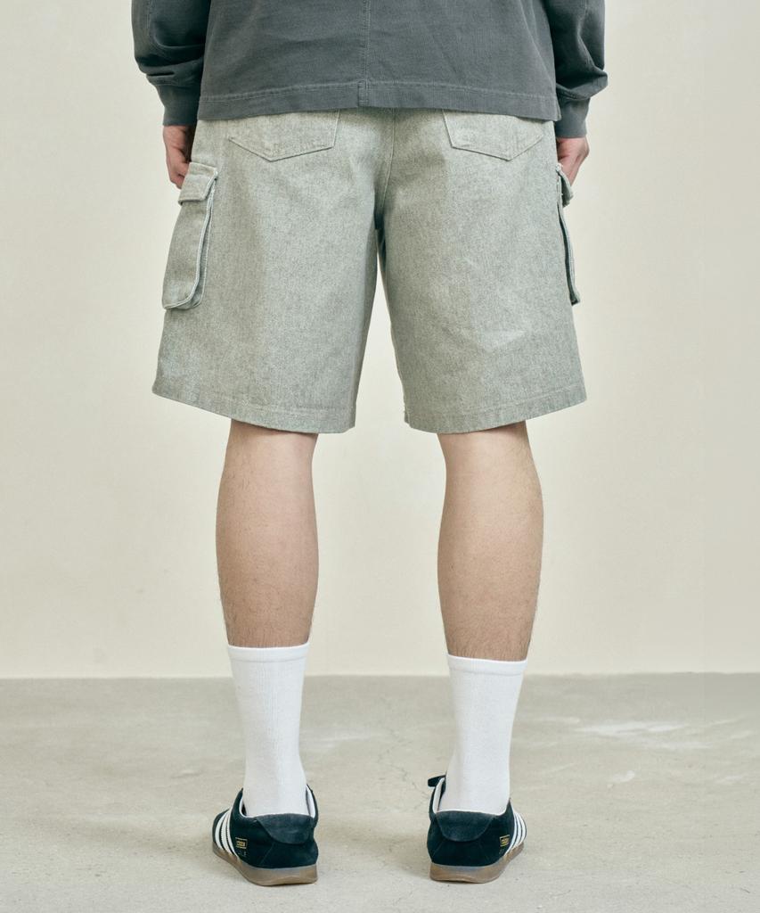 FERNOV Graywashed Cargo Pants