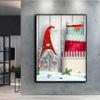 Diamante ricamo albero di Natale Babbo Natale pupazzo di neve 5D pittura diamante fai da te punto croce strass