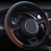 X686 Eco-Friendly Odorless Embossed Leather Steering Wheel Cover
