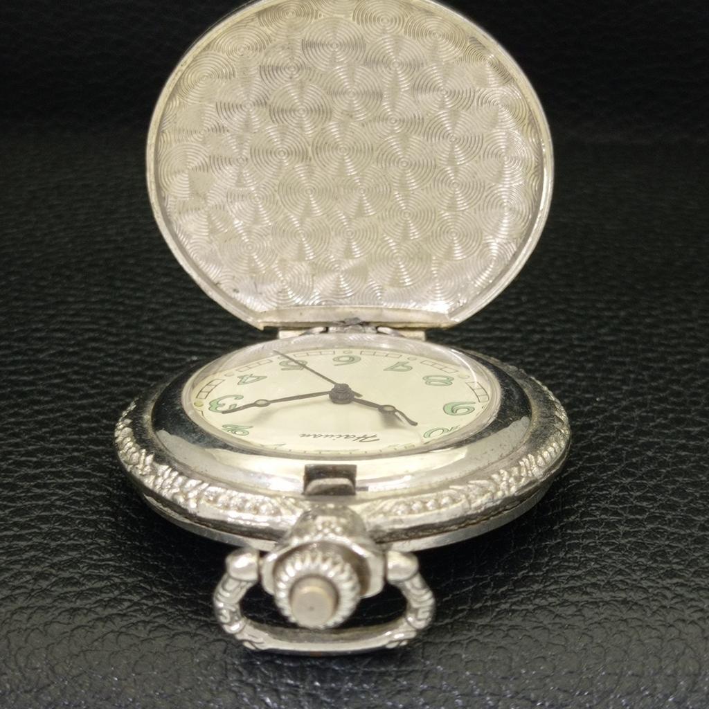 USED HAIVAN HAND-WINDING SWISS MENS POCKET ORIGINAL DIAL WATCH a433103-2 R114-a433103