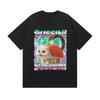 Funny Pussini Sushi Meme T-shirt   Humor Cat Casual O-Neck Short Sleeve T Shirt Fashion High Quality Cotton T-shirts Top