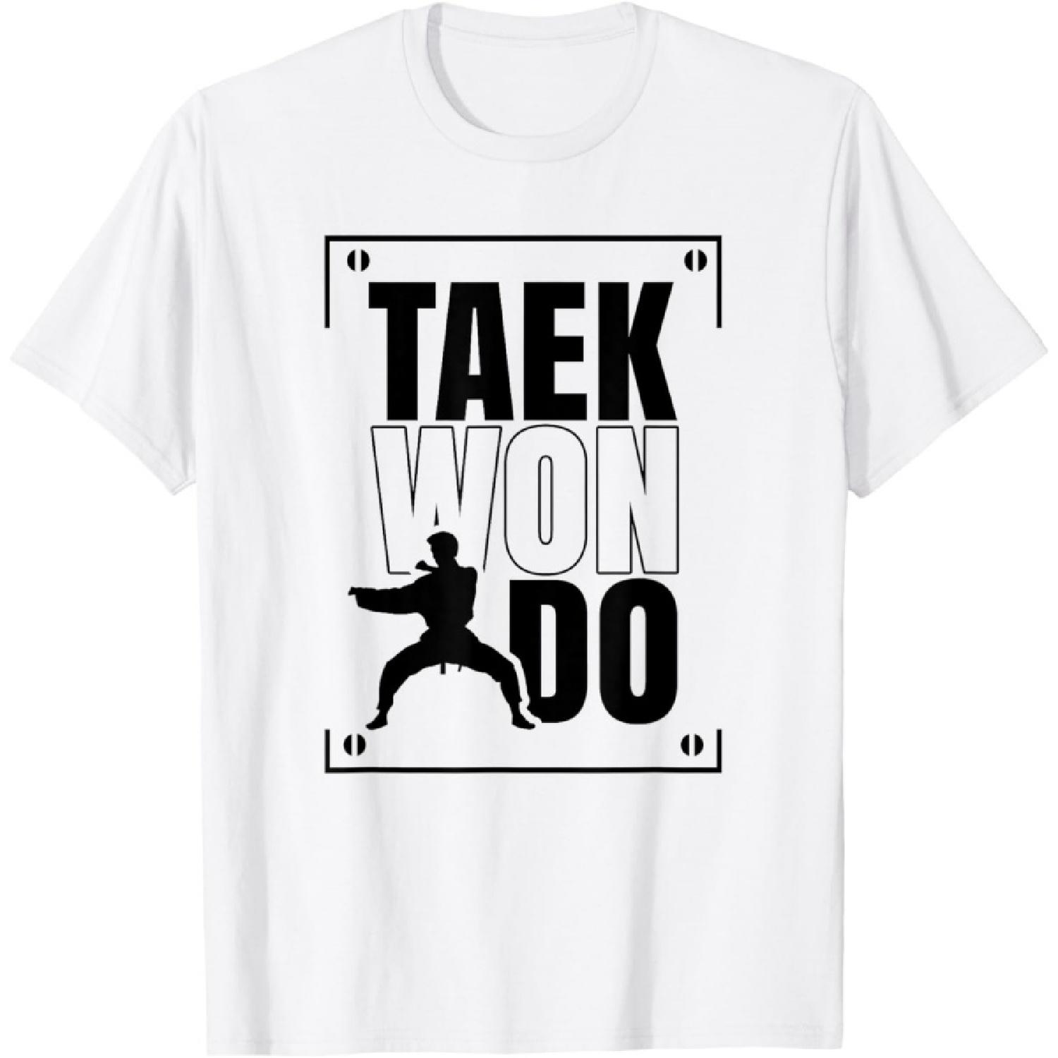Тхэквондо Тренировка Боевые Искусства Боец Тхэквондо Футболка S