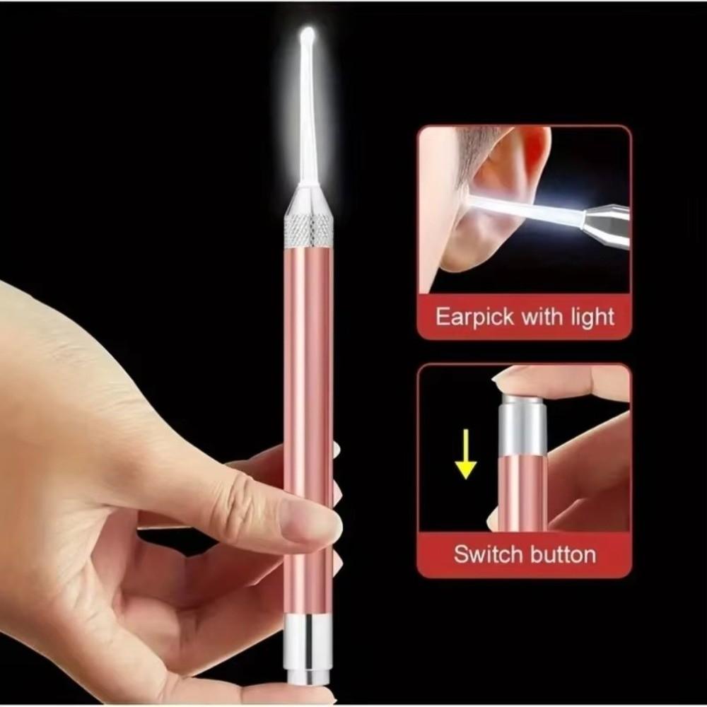With Light Luminous Ear Scoop Visual Ear Cleaning Tools New Ear Cleaner