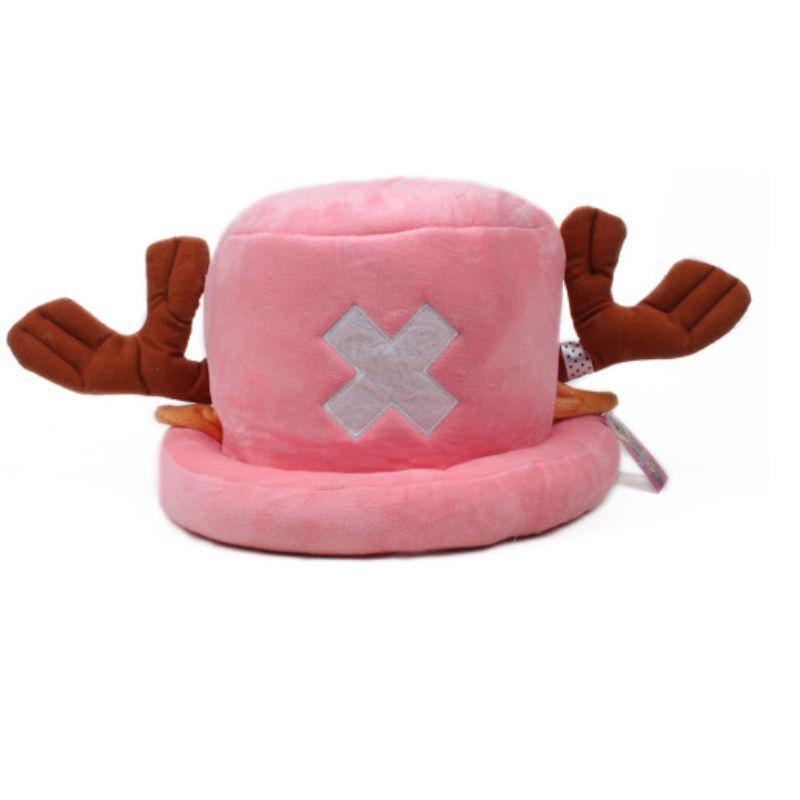 Anime One Piece Chopper Pluszowy Kapelusz Rybaka Miękki i Uroczy Dodatek Odzieżowy