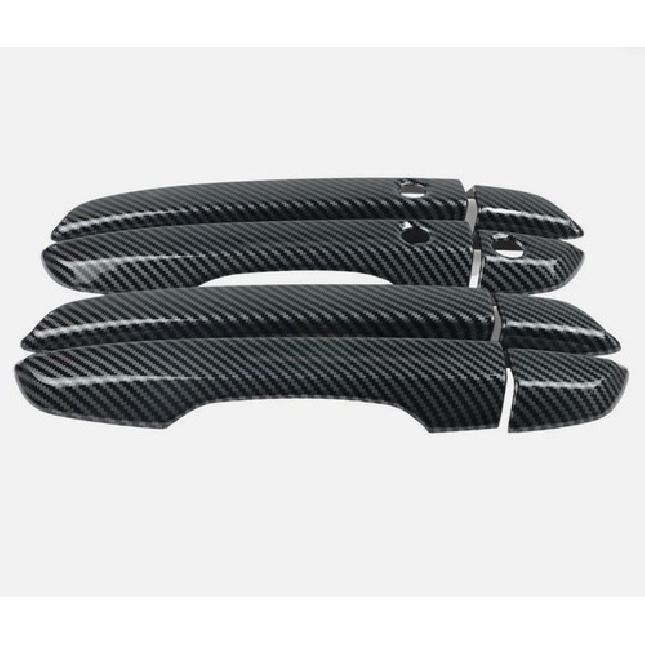 Carbon Fiber Door Handle Cover Trim For Honda Civic 10th 2016- Accessories