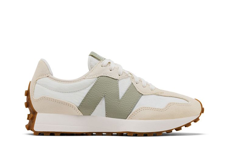 New Balance 327 Linen Sea Salt Olivine (Women's)