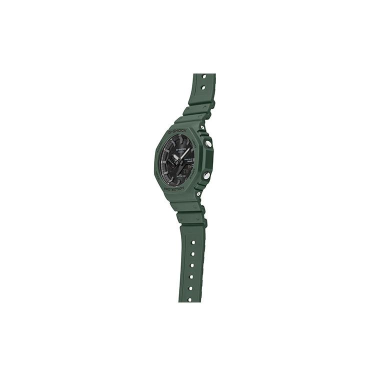 Casio Men Liquid Crystal/Analog Dual Display Series Black Watch GA-B2100-3APR GA-B2100-3APR