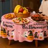 Halloween Theme Halloween Tablecloth Plastic Table Runner Disposable Table Cover  Table Decoration