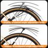 Universal Bicycle Mudguard, Rear, Front, Adjustable, Black