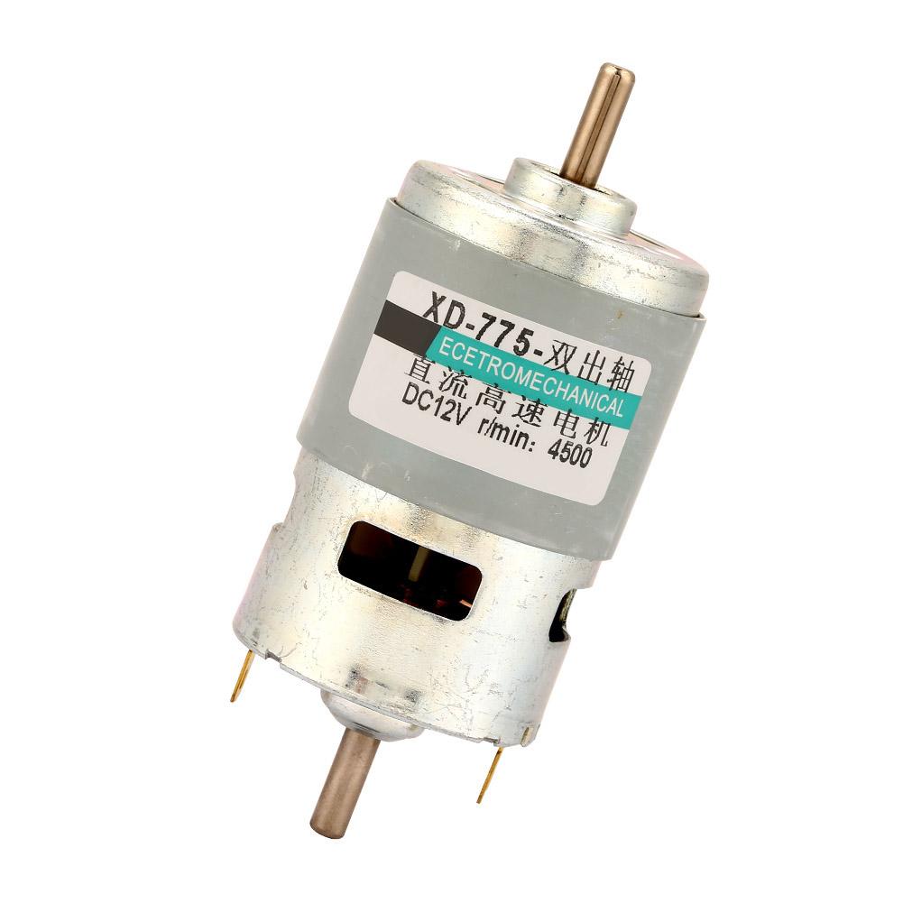 

Двигун 775 50 Вт Висока Потужність Великий Крутний Момент Двовальний Двигун Постійного Струму(24В9000об/хв без кронштейна)