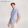 Tommy Hilfiger Men's Easy-Care Plaid Short Sleeve Shirt