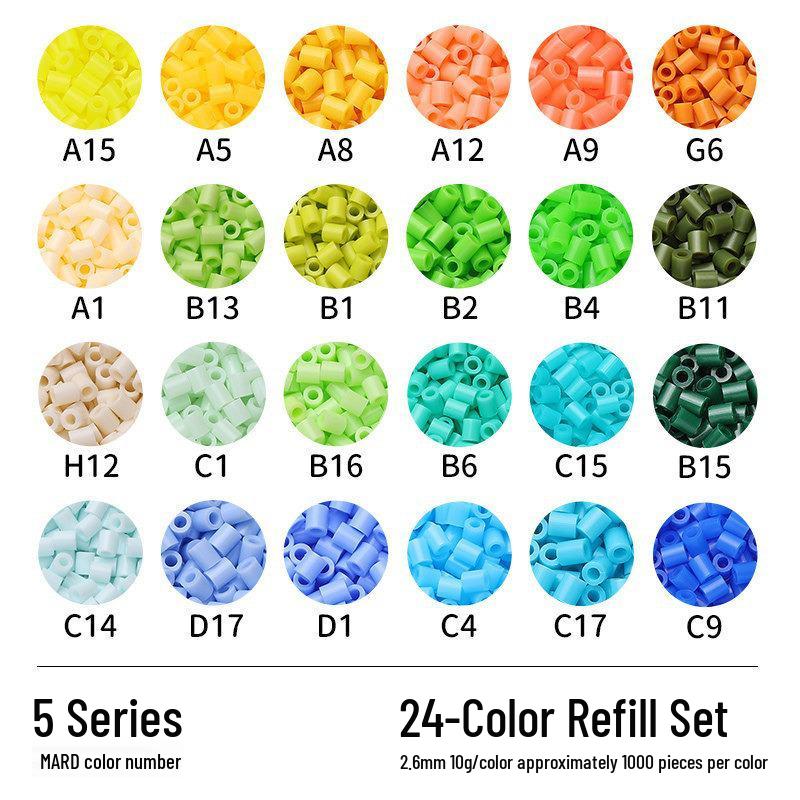 Haus 294 Color Fusion Perler Perlen Nachfüllset - 221 Spezialfarben DIY-Materialien