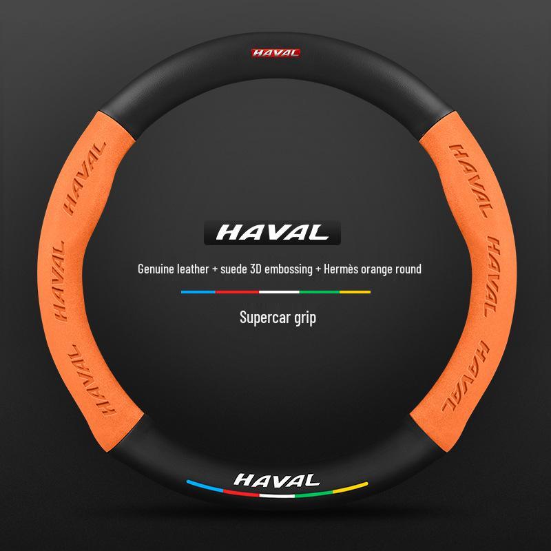 Haval Lenkradbezug für Shenshou H9, Big Dog, H6 National Tide Edition, M6, Chitu, F7X - Wildleder-Finish