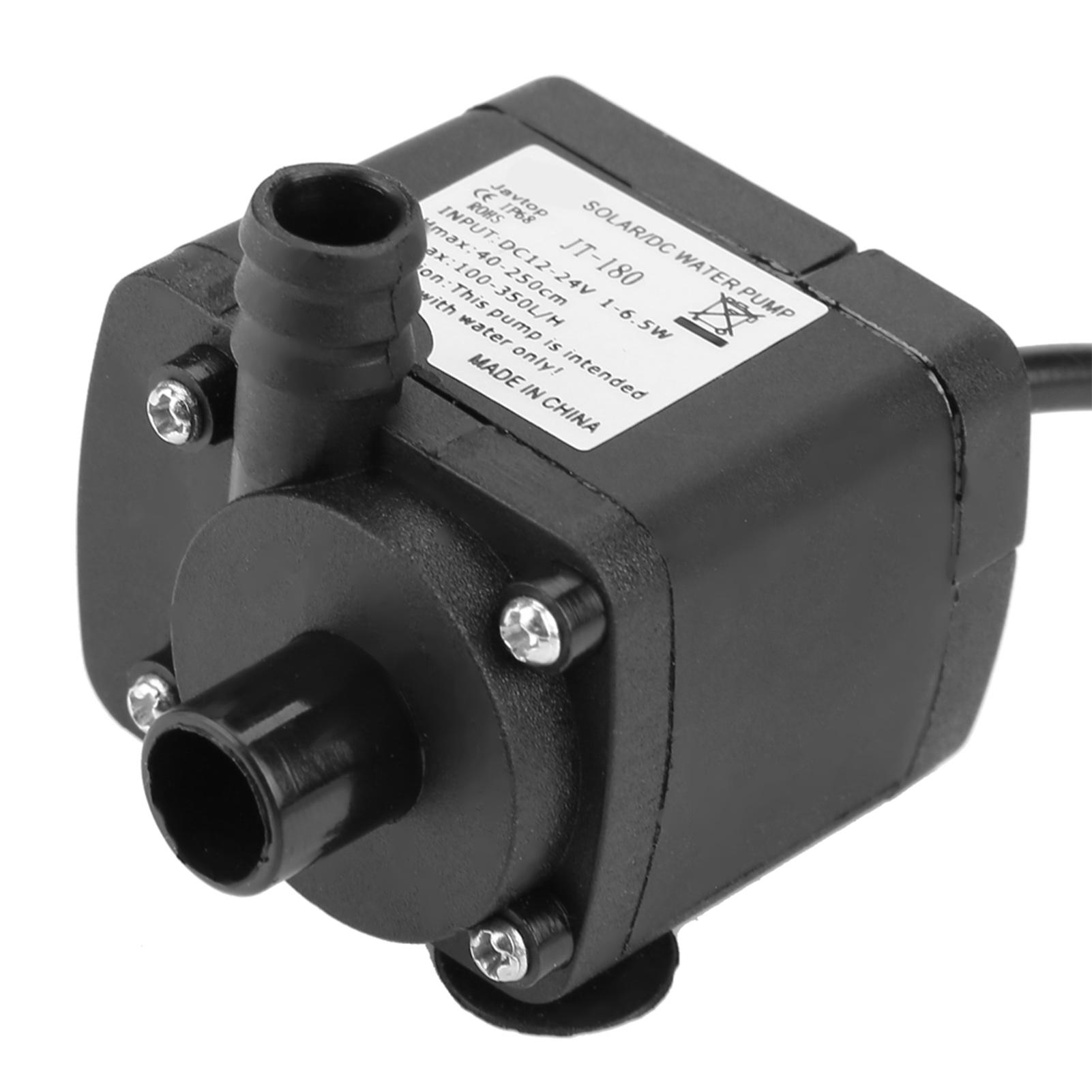 

Міні DC Безщітковий Малошумний Водяний Насос для Сонячного Водонагрівача Акваріума 24В 40 градусів ~100 градусів