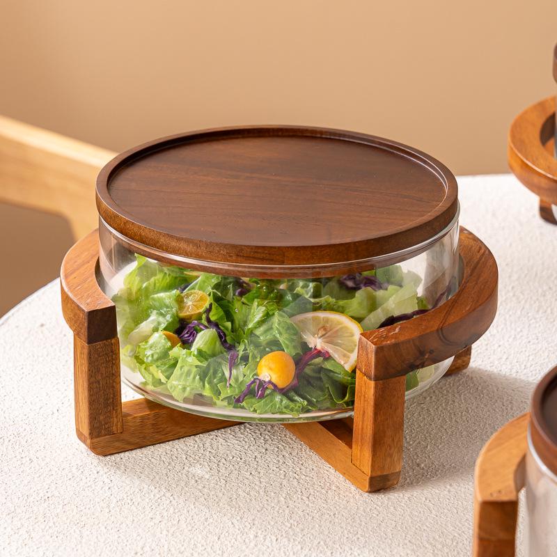 Japanese Glass Fruit & Salad Plate for Home