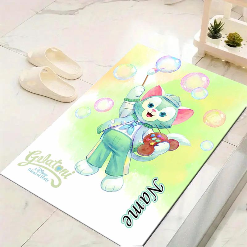 Custom 1Pc Snowflakes Fantasy Rug Office Carpet Indoor Outdoor Entrance Doormat Nonslip Soft And Comfortable Living Room D291552