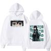 Anime Demon Slayer Grafická Mikina s Kapucí Muichiro Tokito Módní Pulovr Mikina Pánská Dámská Podzim Zima Mikiny Streetwear