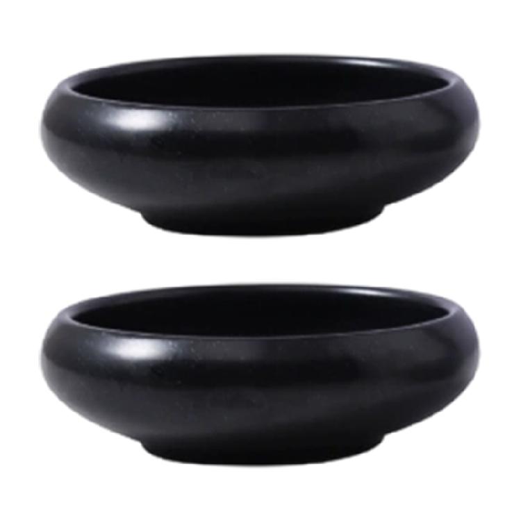 

Ceramic Small Dish Japanese Style Perfect for Parties Family Dinners Heat and Cold Resistant Dipping Bowl