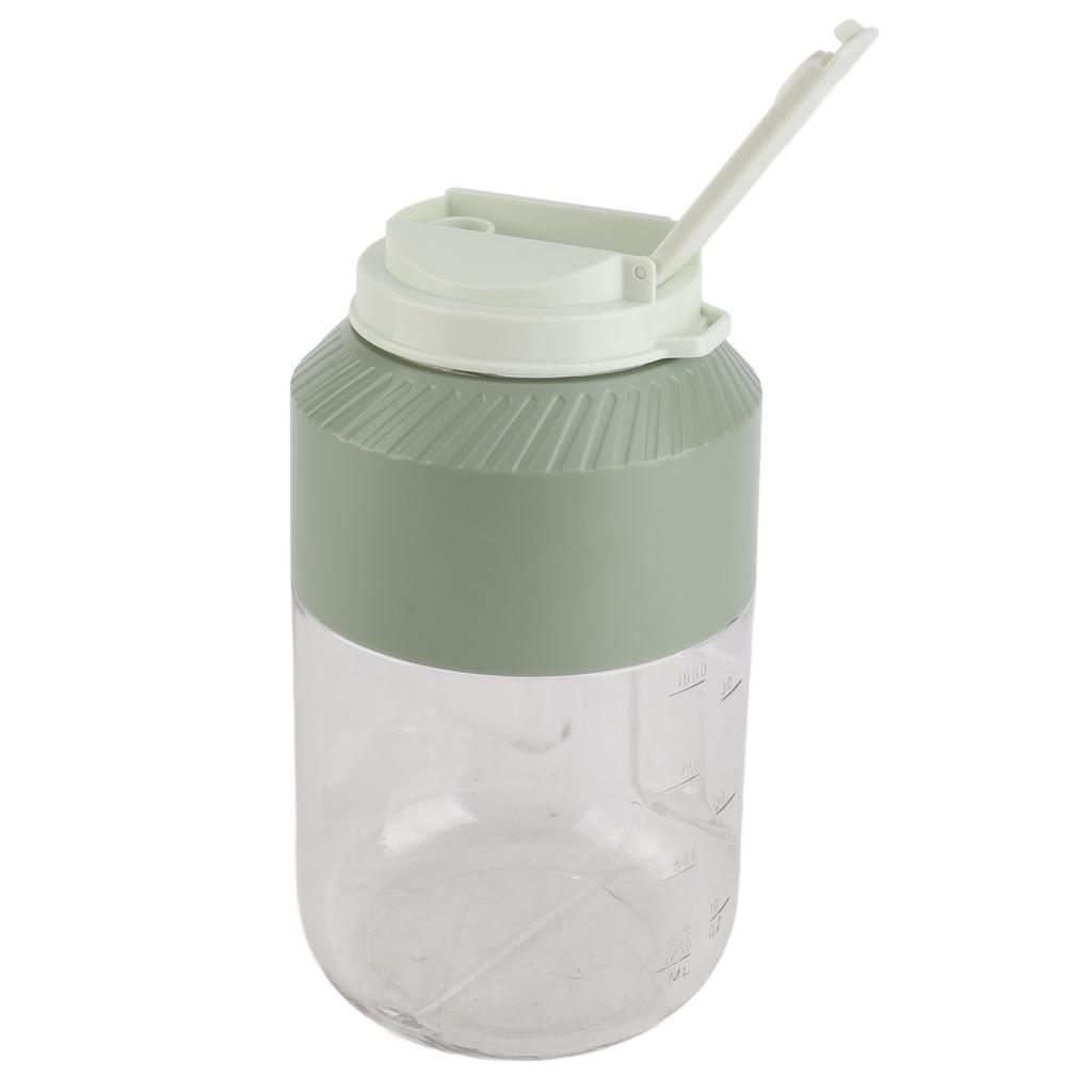 Portable Blender 1L Dual Lid Efficient Use Convenient Strap Rechargeable Cordless Blender for