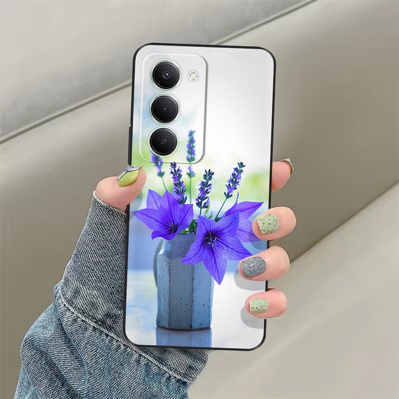 For Redmi 15 Case 2025 Cute Flowers Coque Soft Liquid Silicone Back Cover For Redmi 15 Phone Cases Redmi15 5G 4G Fundas Shells
