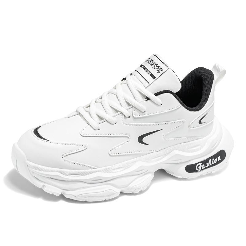 New autumn and winter sports shoes student casual shoes running sports shoes platform little white dad shoes