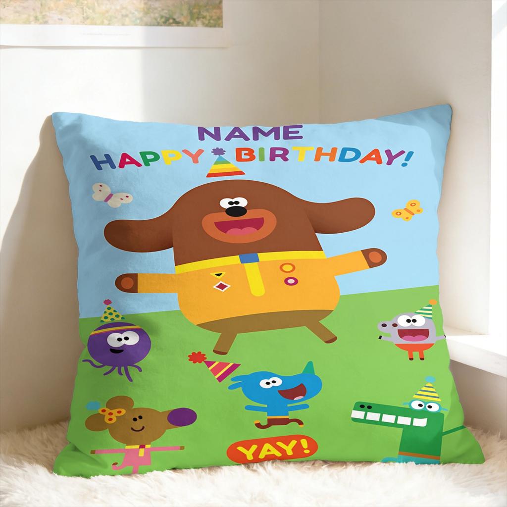 Pillow Case Hey-D-Duggees Soft Pillow Cover For Sofa Bedroom Home Decor Kawaii Pillowcases