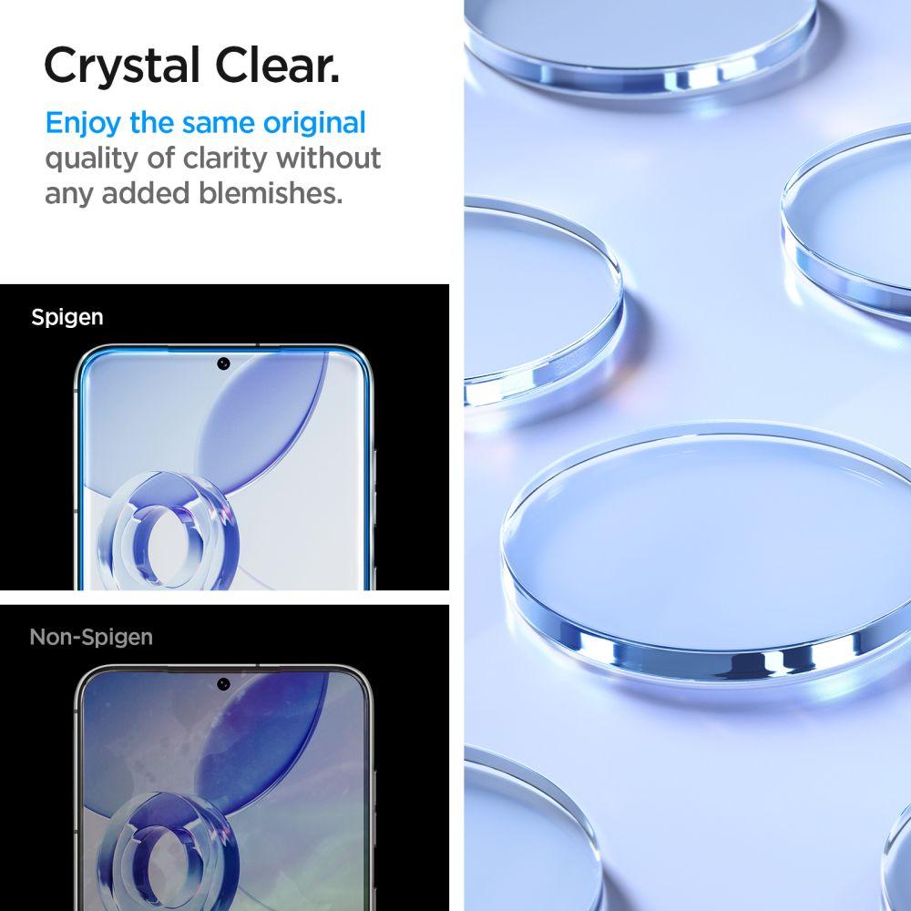 Szkło Hartowane Spigen Glas.tr Ez Fit 2-Pack Galaxy S23 Clear