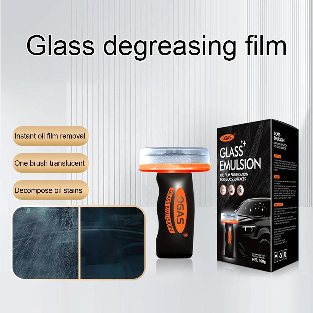 Automotive Water Spot Remover For Glass Portable Anti-rain Fog Cleaning Glass Brush For Side Window Glass