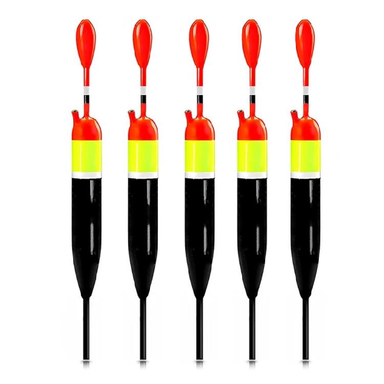 5pcs Fishing Floats and Bobbers Slip Bobbers Saltwater Fishing Balsa Float Crappie Trout Fishing Bobber