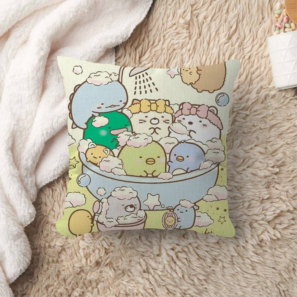 Japan Anime Sumikko Gurashi Pillow Cover Design Cushion Cover Decor Holiday Decorati
