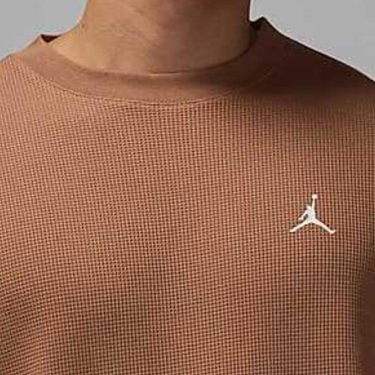Jordan Essentials Warm Comfortable Versatile Hoodie Men hoodies Brown FV7456-223