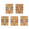 1 Pair Mother Daughter Bracelet Adjustable Woven Rope Casual Geometric All-match Decoration Back to School Gifts Hollow Love Heart Mommy Card Jewelry