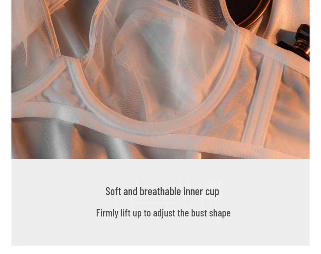Push-Up Lace Bra: Slimming, Sexy Design for Plus Size