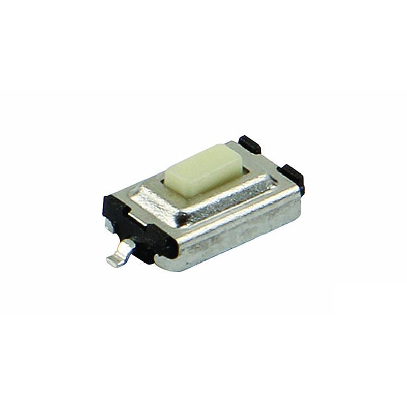 100Pcs Patch Direct Insertion Horizontal-Type 2 Feet Touch Key Microswitch Copper 2 Foot Side Press Button Switch 3*6*2.5Mm