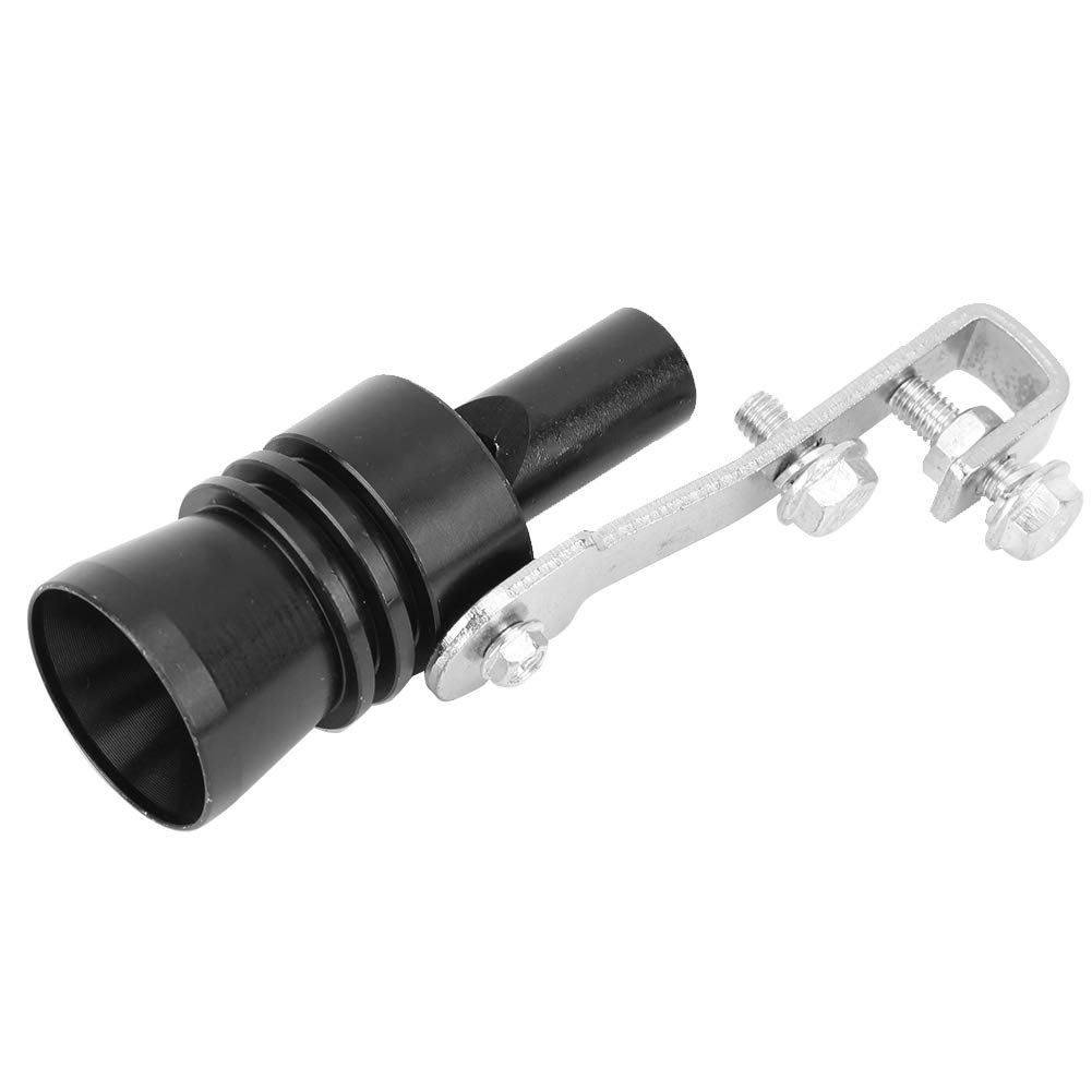 Siren Tube Whistle Aluminum Alloy Bottle Auto Remodeling Parts TC XL (Black)