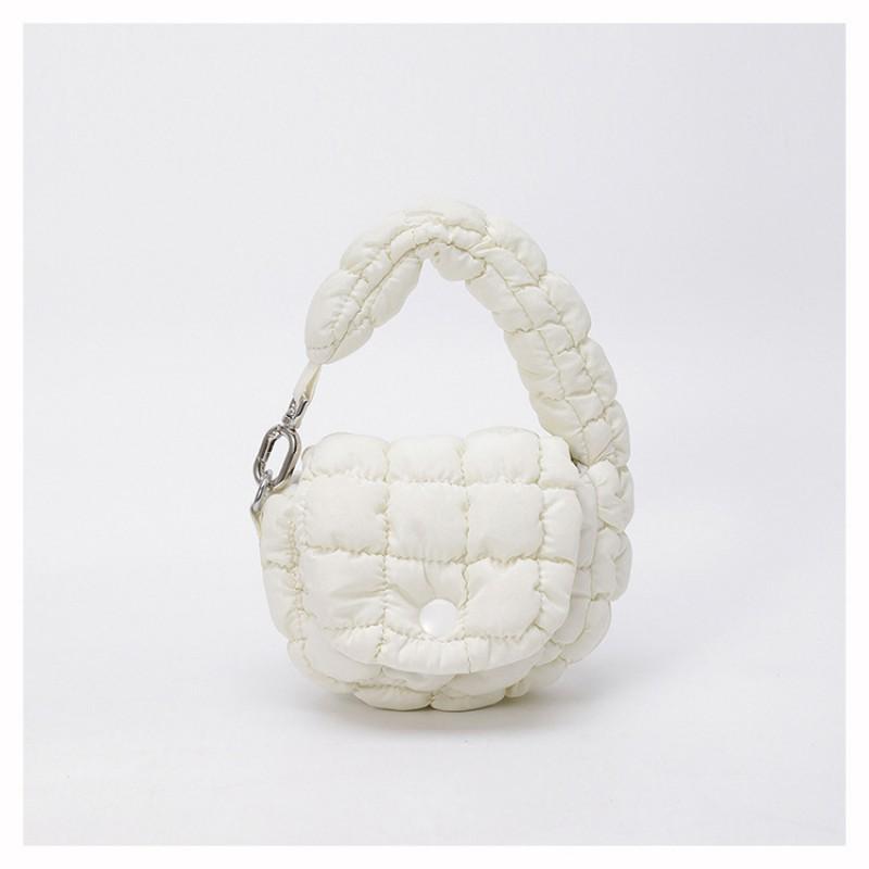 Fashionable New Style Pleated Cloud Bag Mini Change Purse Decorative Korean Storage Portable Decoration All-match Small